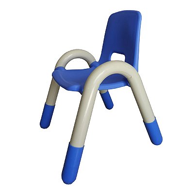 Cadeira Plastico 38 X 41 X 56Cm Azul Bw086Az