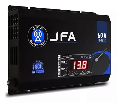 Fonte Automotiva Carregador De Bateria 60A 3000W Sci Red Line - Jfa