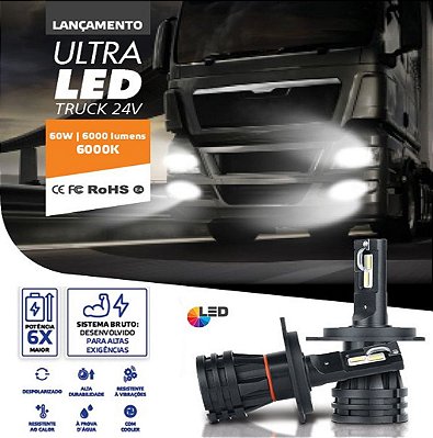 Par De Lâmpadas Ultra Led Truck - Shocklight