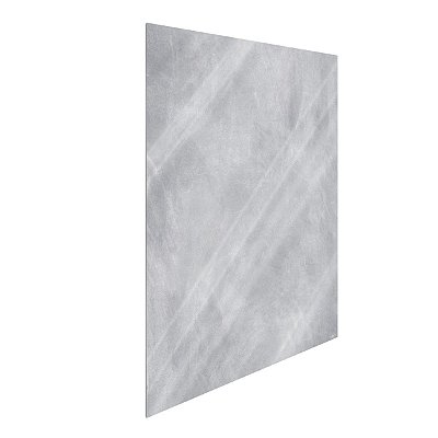 Revestimento de Parede em Pet 68x48cm com Calco Branco - Cimento Queimado