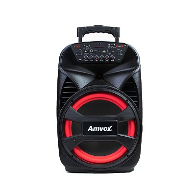 Caixa Amplificada ACA 480 Viper II 480W 12 Polegadas Bluetooth Show Led - Amvox