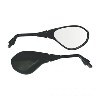 Retrovisor Par Mini Bmw GS 650 F800 Awa Fabricado No Plástico Abs Compatível Com Motos De Rosca 10mm