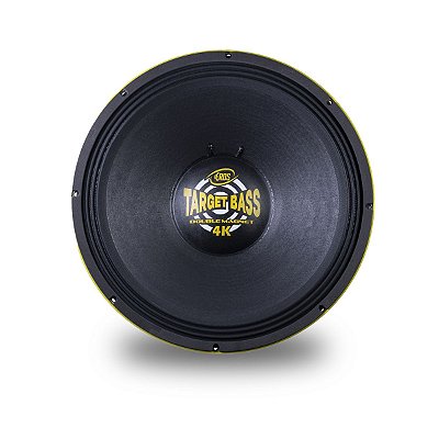 Alto Falante Eros 18 Polegadas 2.000w RMS Impedância Nominal 4 Ohms Material Feito Em Alumínio Com Alta Performance