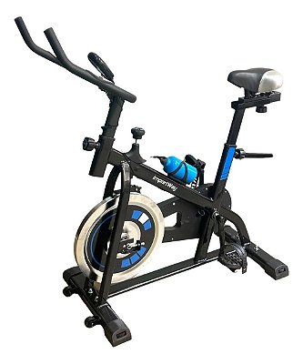 Bicicleta Ergométrica Spinning Azul ImportWay Perfeita Para Sua Saúde