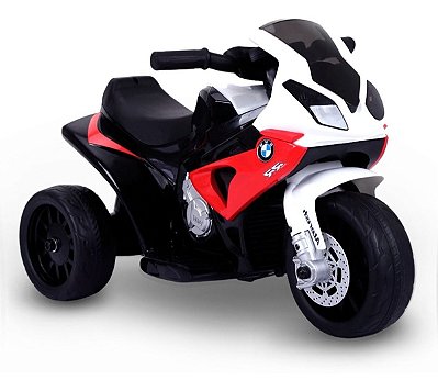Mini Moto Elétrica Infantil BMW S1000 RR Zippy Toys Crianças Diversos Modelos Suporta 30kg Bateria Recarregável