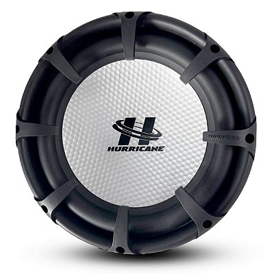 Subwoofer Hurricane SP-12 Impedância 4 Ohms 350w RMS e 700w de Potência Máxima 12" Diâmetro Carcaça em Aço