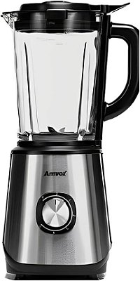 Liquidificador Amvox Alq 0209 Jarra de Vidro 1,7L 800w 127v