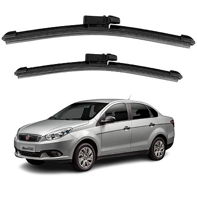 Limpador Automotivo de Para-brisas Palhetas 24" 16" Grand Siena 2012 até 2024