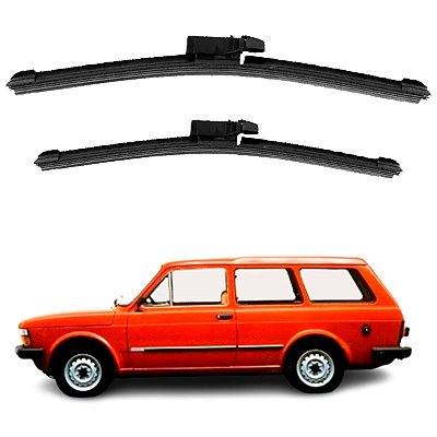 Palheta Automotiva Panorama 1982 até 1986 Limpador de Para-brisas Chuva Poeira