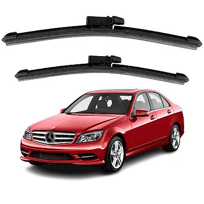 Palheta Automotiva Classe C S204 W204 2009 até 2014 Limpador de Para-brisas