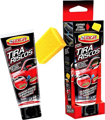 Elimina Riscos 120g Luxcar Remove E Tira Riscos Superficiais Motos Carros Barcos