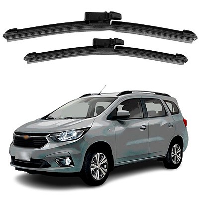 Palheta Automotiva Spin 2012 até 2023 22" e 19" Limpador Parabrisas