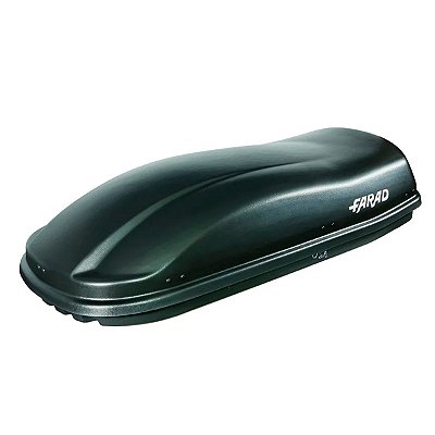 Bagageiro Teto Marlin 480L N6NG Preto Fosco Abertura Para os 2 Lados - Farad