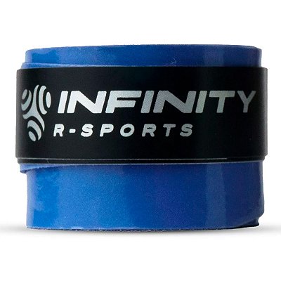 Overgrip Infinity Beach Tennis Praia Colorido Azul Escuro Espessura 0,6mm Superfície Lisa