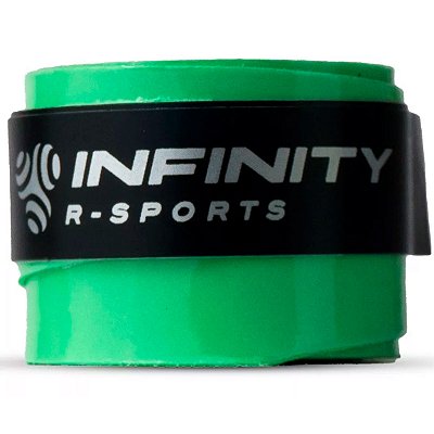 Overgrip Beach Tennis Tênis Praia Colorido Verde Infinity Espessura 0,6mm