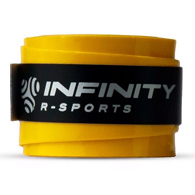 Overgrip Beach Tennis Tênis Praia Colorido Amarelo Infinity Espessura 0,6mm