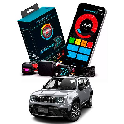 ShiftPower Nova Versão Chip Performance SFi Pedal Jeep Renegade 6.9+ Atualizado - Faaftech