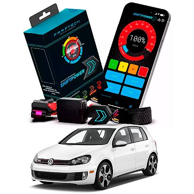 ShiftPower Nova Versão Chip Performance SFi Pedal Volkswagen Golf 6.9+ Atualizado - Faaftech
