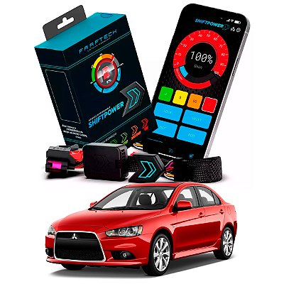 ShiftPower Nova Versão Chip Performance SFi Pedal Mitsubishi Lancer 6.9+ Atualizado - Faaftech