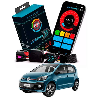 ShiftPower Nova Versão Chip Performance SFi Pedal Volkswagen UP 6.9+ Atualizado - Faaftech