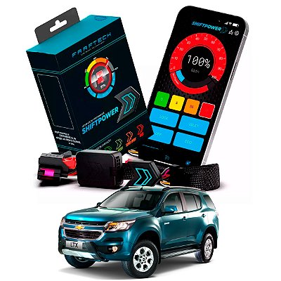 ShiftPower Nova Versão Chip Performance SFi Pedal Chevrolet Trailblazer Atualizado - Faaftech
