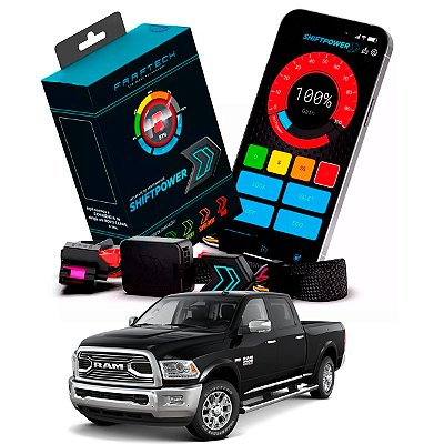 ShiftPower Nova Versão Chip Performance SFi Pedal Dodge Ram 2500 Atualizado - Faaftech