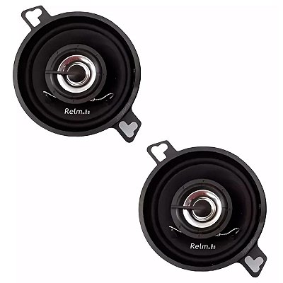 Kit Par Alto Falantes Coaxial 3.5 Polegadas RS3.5cx Relm Audio Linha Symphony 4 Ohms