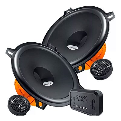 Kit 2 Vias Alto Falantes Hertz Dsk 130.3 5 Polegadas 120w Rms Total 4 Ohms