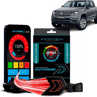 Módulo Chip de Potência Shift Power Faaftech Amarok 2010 à 2025 Aumento de Até 25% Potência Torque