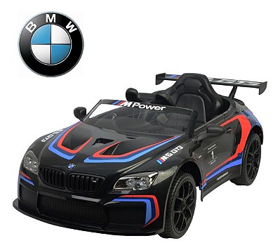 Mini Carro Elétrico Infantil 12v Bmw Série M 3 Velocidades Cor Preto Voltagem Do Carregador 127/220v