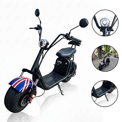 Moto Elétrica 2000w Scooter Bateria Remomível Importway