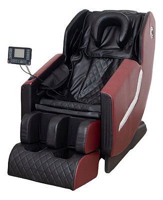 Poltrona De Massagem Tech Bluetooth Gravidade Zero Bivolt Vinho