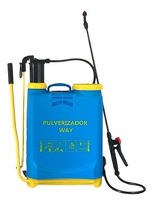 Pulverizador Costal Manual 16 Litros Com 4 Bicos Pressão