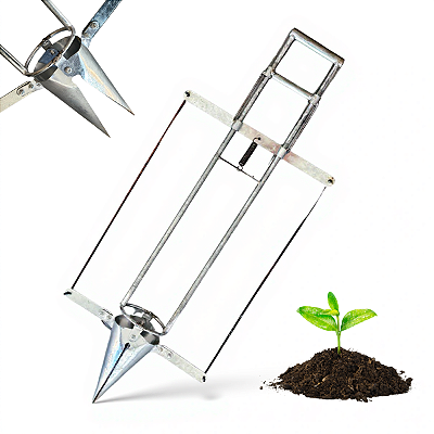 Plantadeira Manual Para Mudas De Hortaliças E Vegetais Ferramenta Prática Para Plantio Rápido