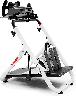 Suporte Para Simulador de Volante SXT V2 Branco Ajustável Com Regulagem de Altura Extreme Racing