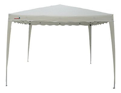 Tenda Gazebo Articulado 3x3m Branco Importway Com Bolsa De Transporte Dobrável Para Praia Camping Festa