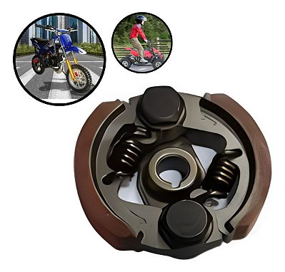 Embreagem 2 Molas Para Motor 2 Tempos Kart Mini Moto Universal Alta Performance