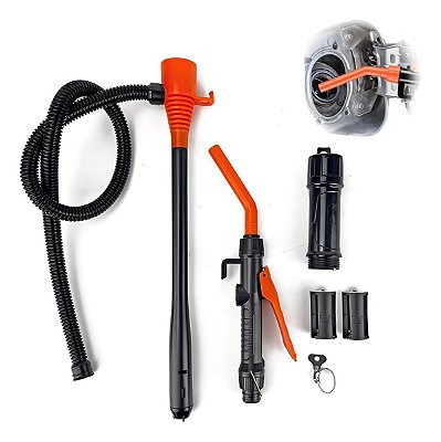 Bomba Elétrica Para Transferência De Combustível 9w 8l/min Portátil Para Diesel Gasolina E Água