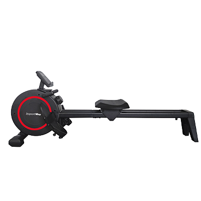 Aparelho Simulador de Remo Fitness IWF020 Portátil Treino Completo com Monitor Digital Suporta até 150kg - Importway