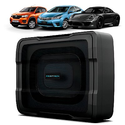 Caixa Amplificada Subwoofer 6.8" FT-SW68 Faaftech Plug And Play Porsche Renault Toyota