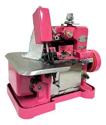 Máquina De Costura Overlock Importway Semi Industrial Rosa 150w Com Acessórios E Kit De Costura 127v