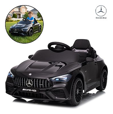 Carro Elétrico Infantil 12v Mercedes-benz Cle53 Preto Com Controle Remoto, Som, Luzes E Entrada Usb