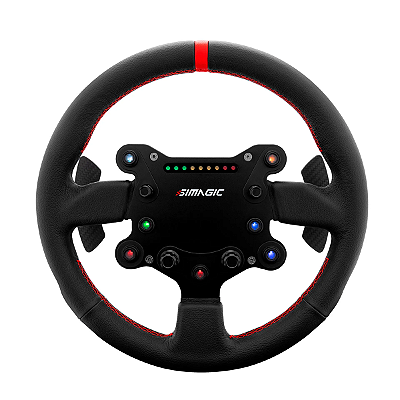 Aro Volante GTS Couro Simagic Sport Add-On Para Bases Direct Drive – Volante Esportivo Para Simuladores - Extreme