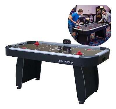 Mesa Air Game Designer Moderno Acrílico Com Marcador Eletrônico, Ventilador Interno, Som E Design Profissional