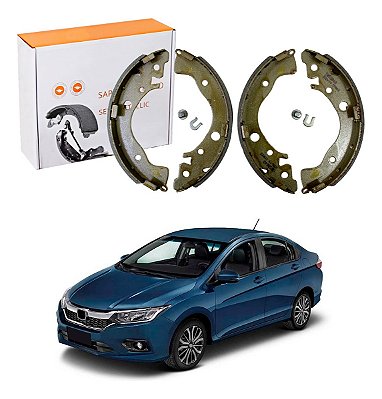 Sapata Lona Freio City Fit Wrv 1.5 16v Original Starke