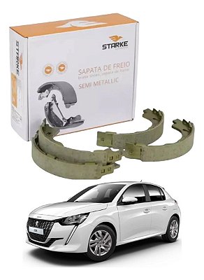 Sapata De Freio 208 1.0 1.2 1.6 2020 Em Diante Original Starke