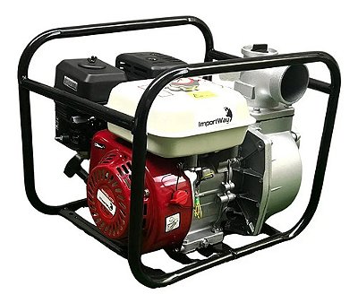 Motobomba Gasolina 6,5hp 4 Tempos 3 Pol Ideal Para Irrigação Transferência De Água E Uso Rural
