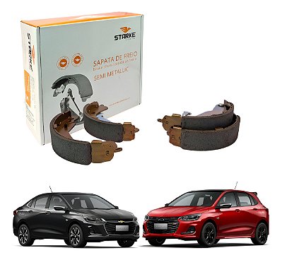Sapata De Freio Onix Plus 1.0 Turbo Aspirado 2020 Em Diante Original Starke