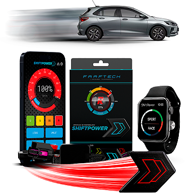 Shiftpower Chip Acelerador Tira Atraso Pedal Carplay e Android Auto Apple Watch Onix 2020 até 2026 FT-SP23+ Faaftech