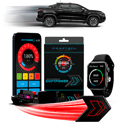 Shiftpower Chip Acelerador Tira Atraso Pedal Toro 2016 até 2026 FT-SP02+ Carplay e Android Auto Apple Watch Faaftech
